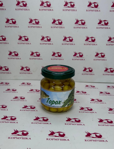 Насадка рыболовная, консервированная горох, вкус "тутти-фрутти"