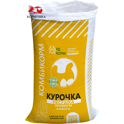 Щигры Курочка Несушка фаза ПК1 (гранула, 25кг/м) 1кг.