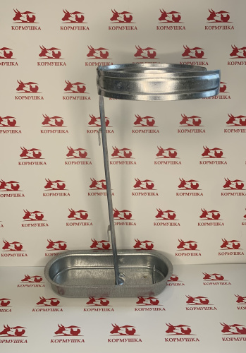 Поилка под бутылку оцинкованная сталь 1 шт**