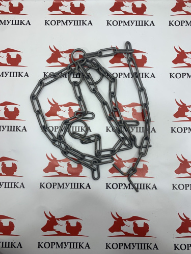 Цепь 3-х концовая для КРС d/6мм 1шт**