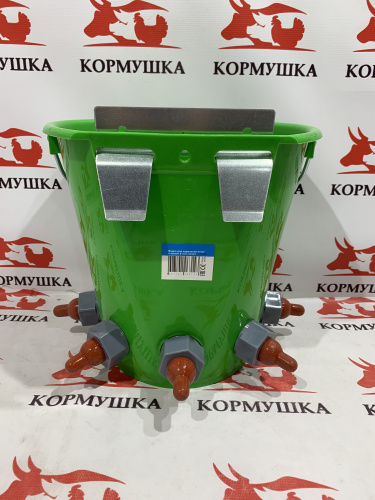 Ведро для поения козлят и ягнят ( 8 л, 5 сосок ) 1 шт.