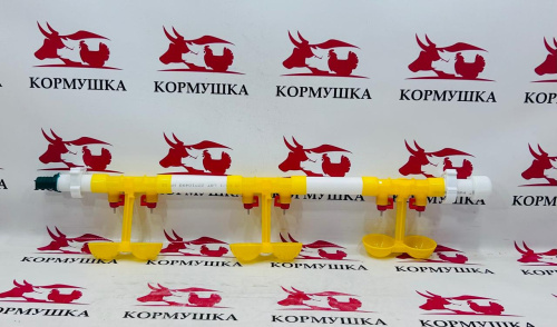 Система нип. поения с двойным каплеуловителем (6 нип.) 1шт
