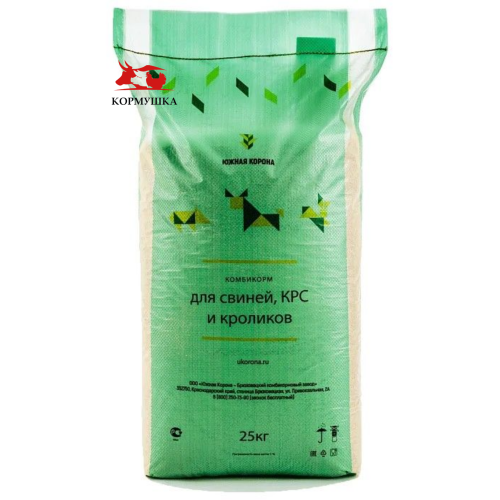 Южная Корона Свинья Откорм Ск-6 (гранула)(после 4 мес.) (25 кг./м.) 1кг.