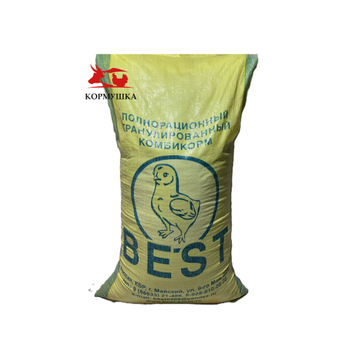 Бест Домашний для всех видов птиц (40 кг./м.) 1кг.