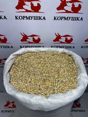 Кукуруза колотая (дробленная) (25 кг/м) 1кг