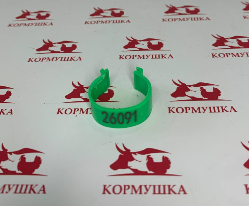 Кольцо для маркировки с/х птиц/голубей 20 мм с №.   1шт.**
