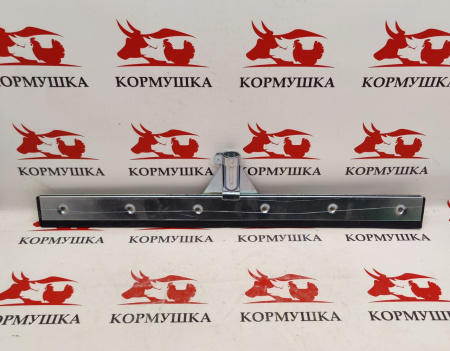 Скребок для уборки навоза, цельнорезиновый, 65см, металл 1шт**