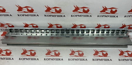 Кормушка перепелиная Экономка ПРЕСТИЖ 90 см(с крышкой,на клетку) 1 шт**