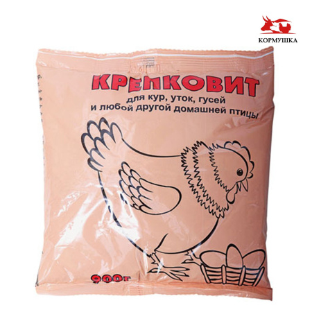 Премикс Крепковит для кур, уток гусей (900гр/уп) 1шт. /10/