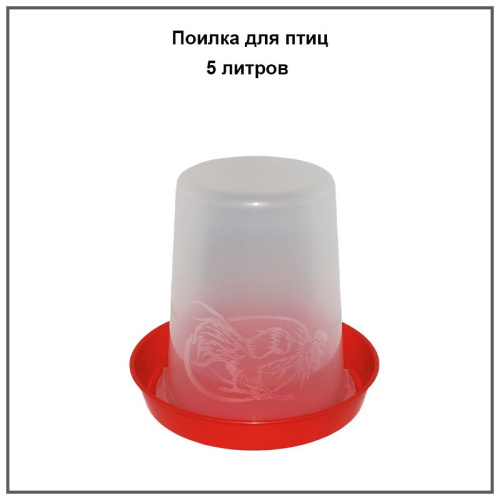 Поилка 5 литров 1шт