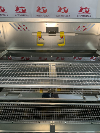 Клетка для бройлеров ПРОФЕССИОНАЛ 3-12 Престиж (на 27 голов,мет) 1шт**